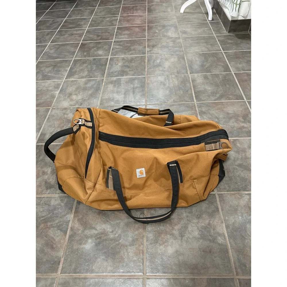 Carhartt Legacy Gear Bag 30 Duffel Carhartt Brown Heavy Duty Travel Bag
